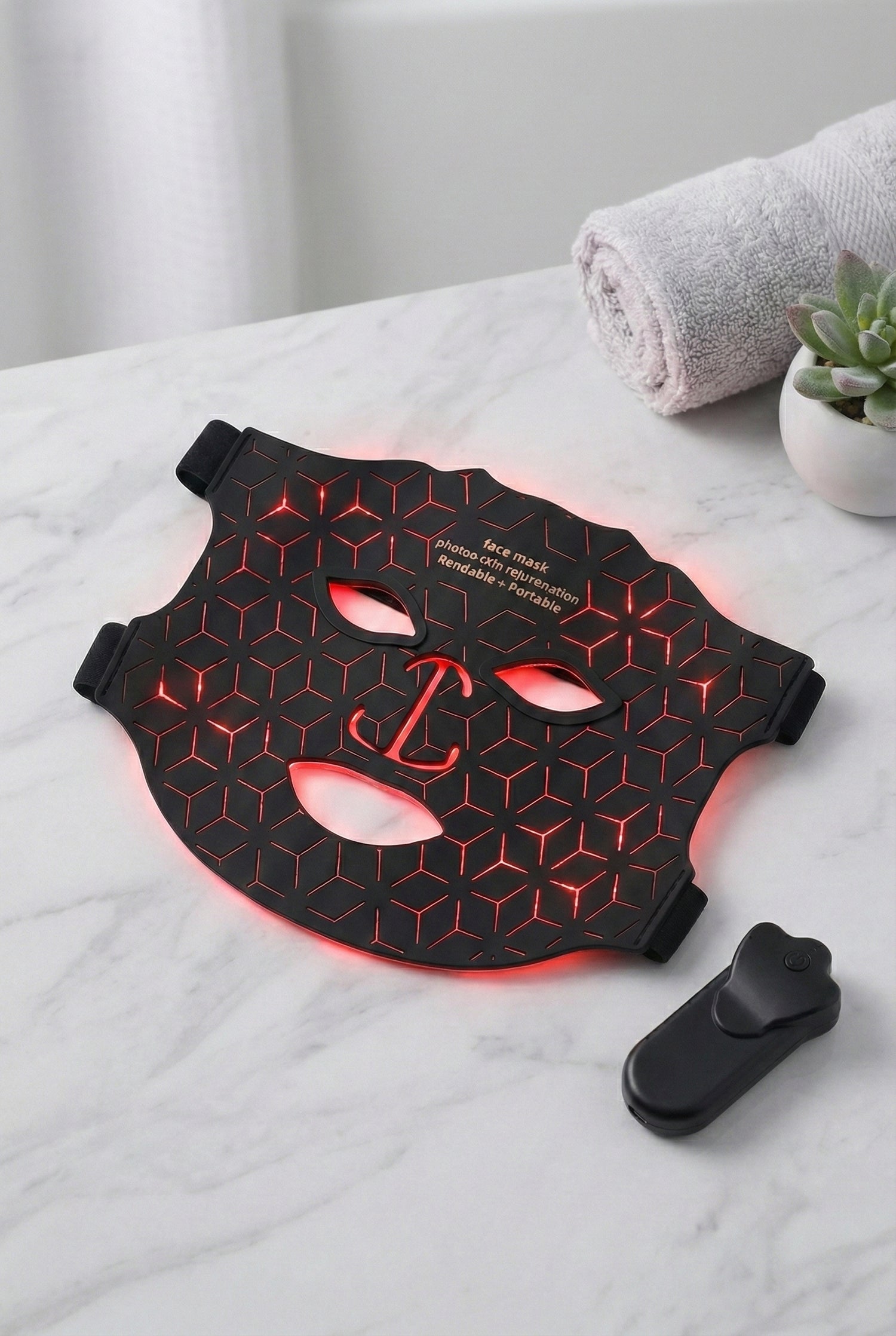 LED Silicone Face Mask for Skin Rejuvenation